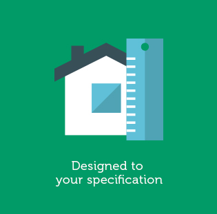 Designed to your specification Reduced Footfall on Ladders